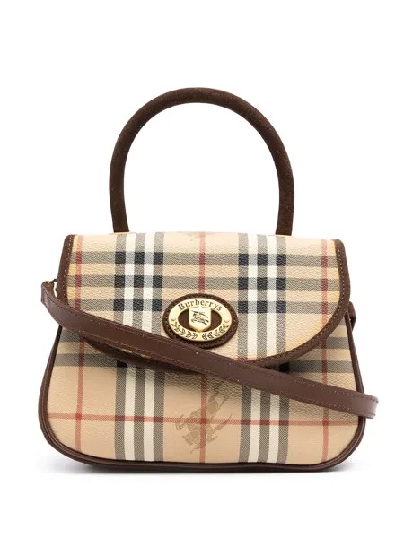 Burberry Pre-Owned сумка-тоут в клетку House Check