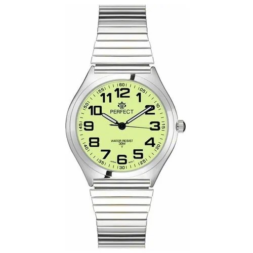 Perfect часы наручные, мужские, кварцевые, на батарейке, металлический браслет, японский механизм X014-104