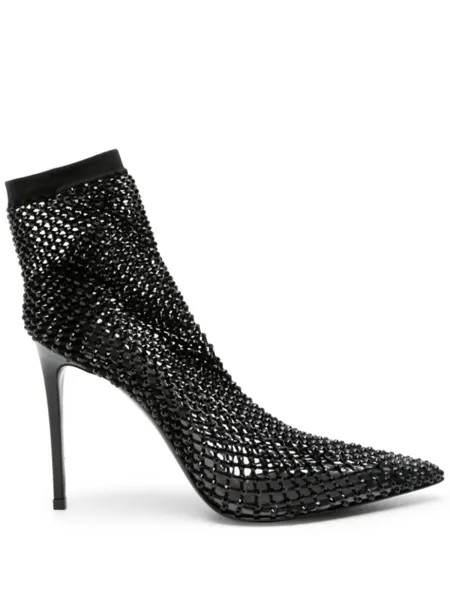 Le Silla сетчатые ботильоны Gilda, черный