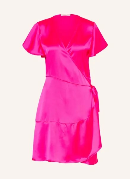 Miranda атласное платье  Lollys Laundry, розовый