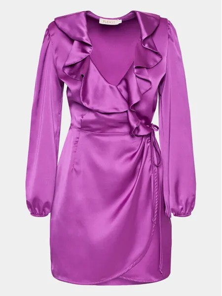 Коктейльное платье стандартного кроя Please, фиолетовый