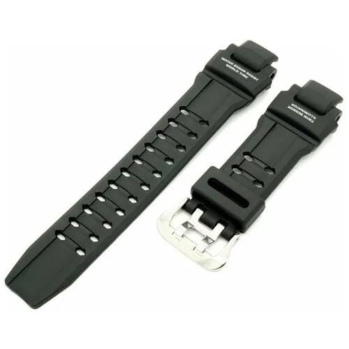 Ремешок CASIO, застежка пряжка, черный