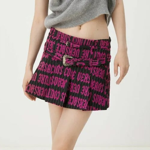 Юбка Versace Jeans Couture, размер 42, черный