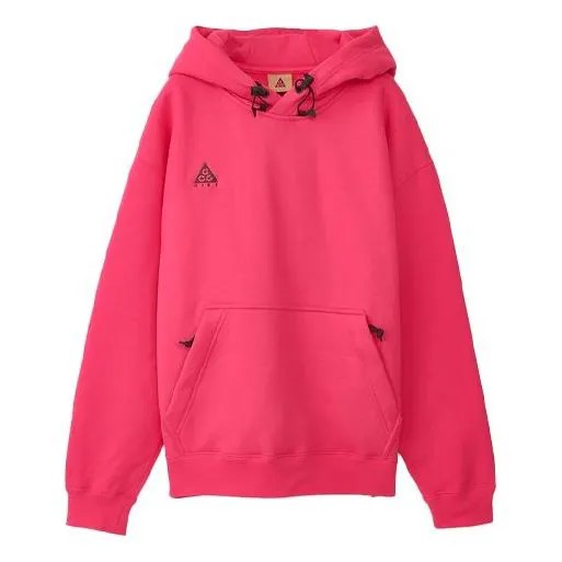 Толстовка Nike Loose Casual Sports Pullover Pink Red Pinkred, красный