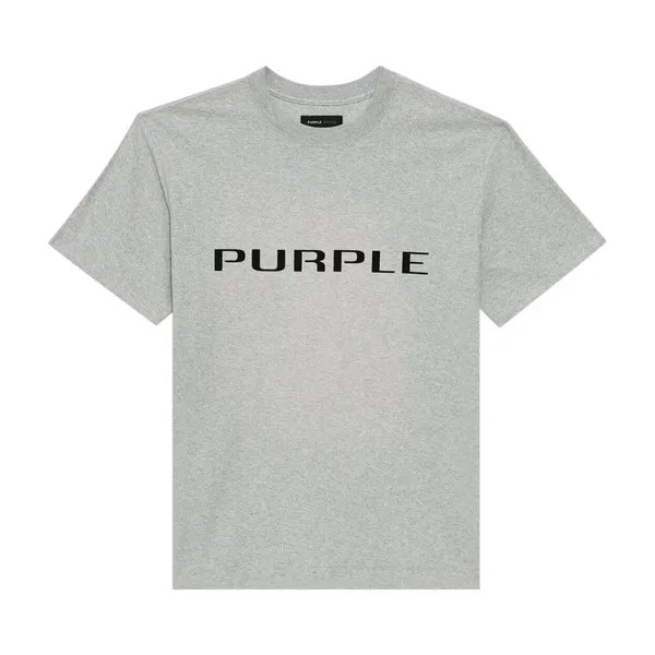 Футболка PURPLE BRAND Textured Jersey T-Shirt, серый