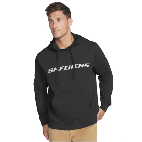 Толстовка Skechers Heritage Pullover Hoodies, черный