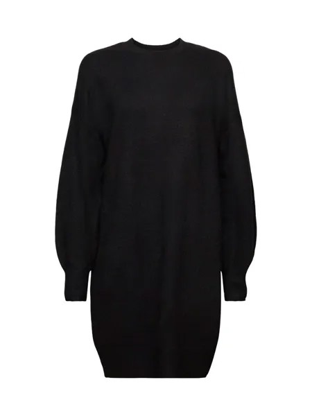 Вязанное платье Esprit, черный