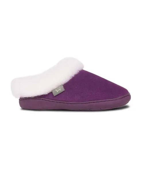 Женские тапочки Sunrise Clog Cloud Nine Sheepskin, фиолетовый