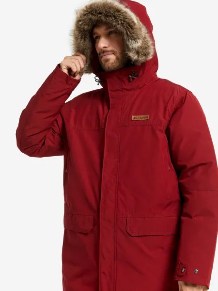 Куртка утепленная мужская Columbia Marquam Peak Parka, Красный, размер 46