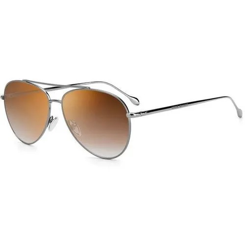 Солнцезащитные очки Isabel Marant, серый, серебряный