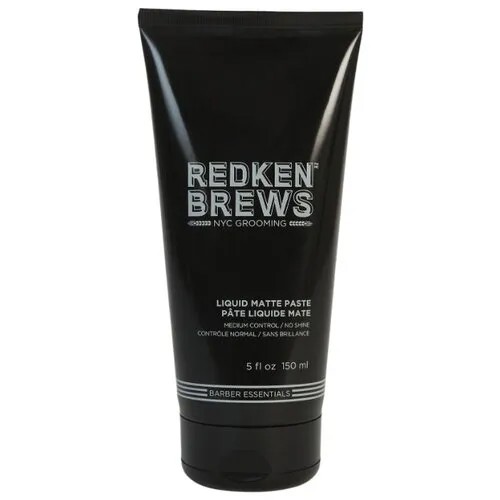 Redken Паста Brews Liquid Matte, средняя фиксация, 150 мл