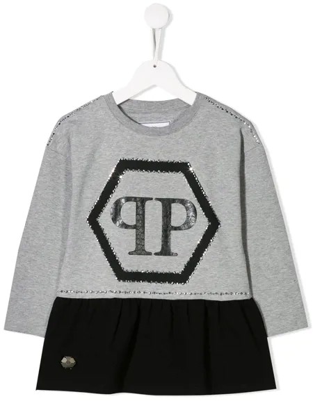 Philipp Plein Junior платье с логотипом