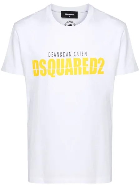 DSQUARED2 футболка с логотипом, белый
