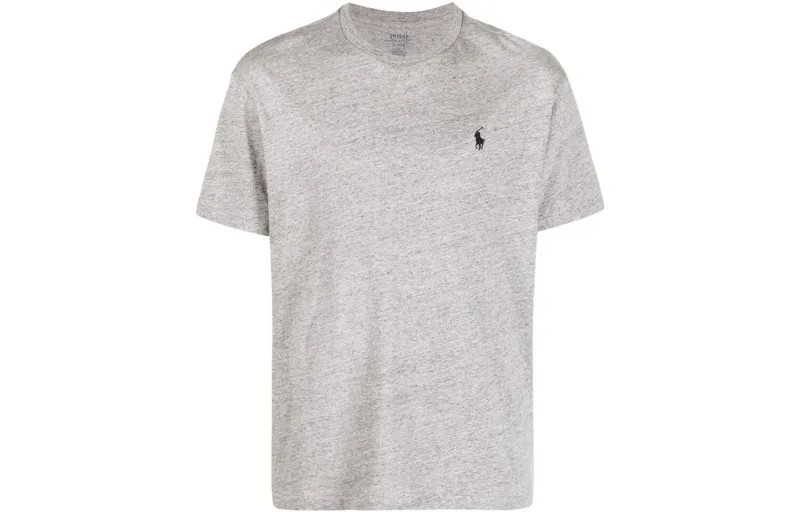 Футболка мужская светло-серая Polo Ralph Lauren, серый