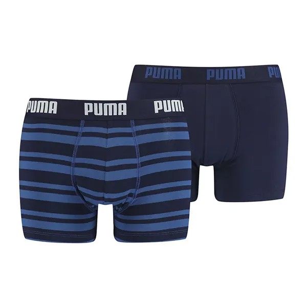 Боксеры Puma Heritage Stripe 2 шт, синий