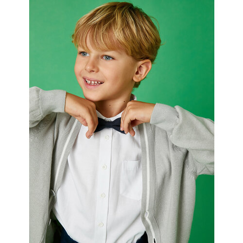 Рубашка KOTON, размер 6-7 лет, белый