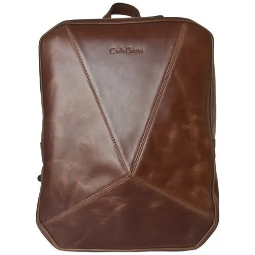 Кожаный рюкзак Carlo Gattini Lanciano 3066-02 Темно-коричневый Brown