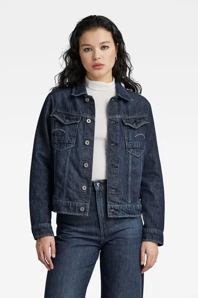 Джинсовая куртка из органического хлопка G-Star Raw, синий