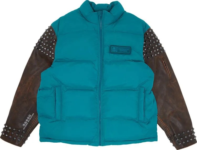 Куртка Supreme x UNDERCOVER Puffer Jacket Teal, бирюзовый