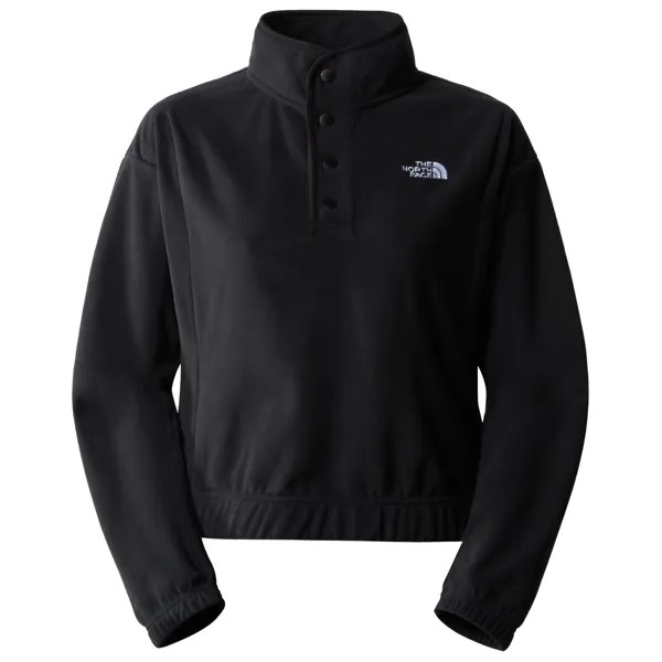 Флисовый свитер The North Face Women's Homesafe Snap Neck Fleece Pullover, цвет TNF Black/TNF Black