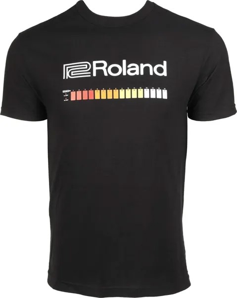 Футболка Roland Sequencer - черная, XX-Large