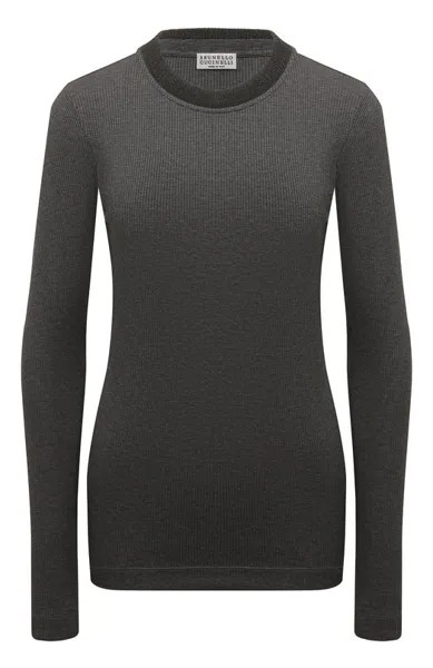 Хлопковый лонгслив Brunello Cucinelli