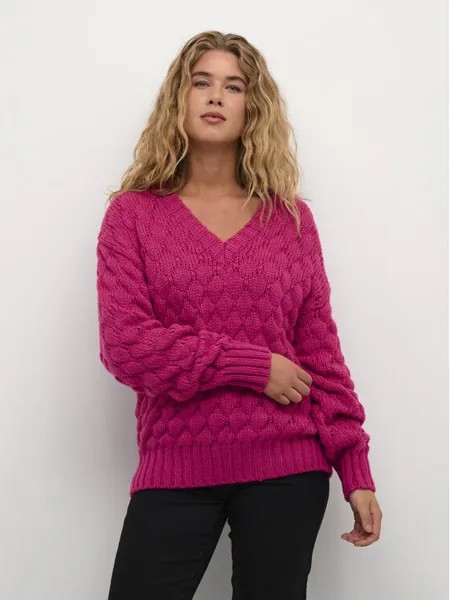 Пуловер свободного кроя Kaffe, розовый