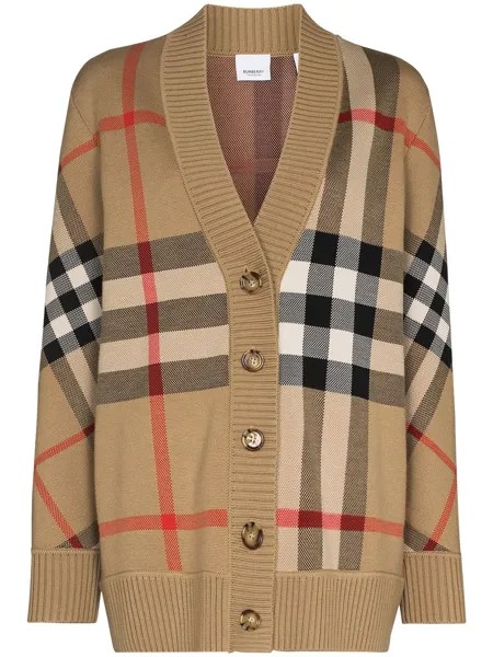 Burberry Vintage Check V-neck cardigan