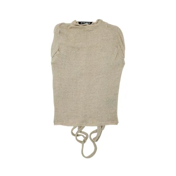 Топ Ottolinger Deconstructed Linen Top, коричневый