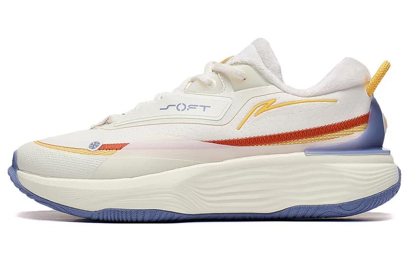 Кроссовки LINING Soft Lifestyle Shoes Women's Low-top White, белый