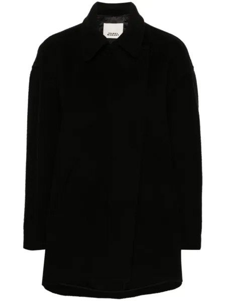 ISABEL MARANT однобортное пальто Eveline, черный