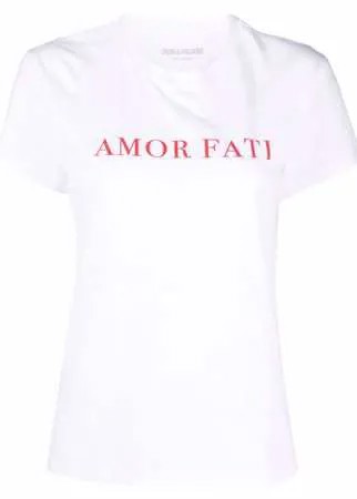 Zadig&Voltaire футболка с надписью