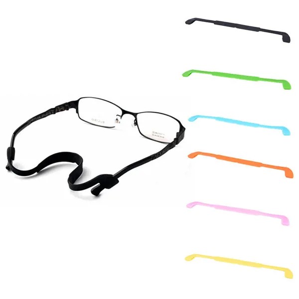 Силиконовые очки Очки Солнцезащитные очки Ремешок Спортивная лента Держатель шнура для детей