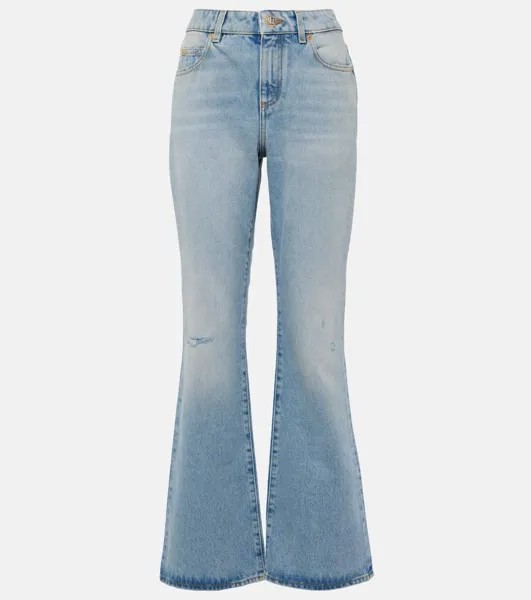 Расклешенные джинсы Balmain, синий