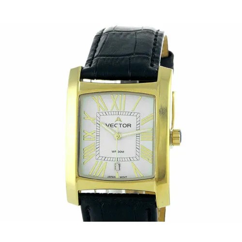Наручные часы VECTOR Часы VECTOR VC9-004593 белый, золотой
