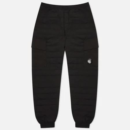Мужские брюки C.P. Company Down Monobloque Track, цвет чёрный, размер XL