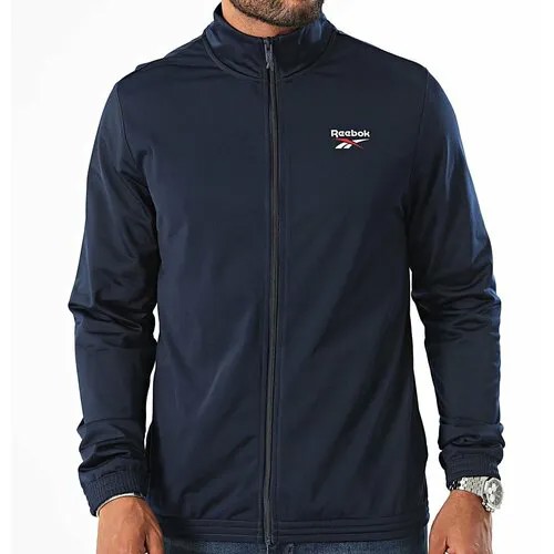 Олимпийка Reebok Identity Small Logo Track, размер S INT, синий