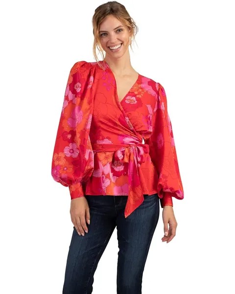 Топ Trina Turk Aquatic, цвет Rojo Multi