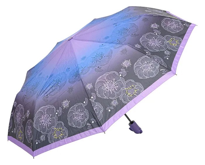 Зонт женский Rain Lucky 712-LAP сиреневый