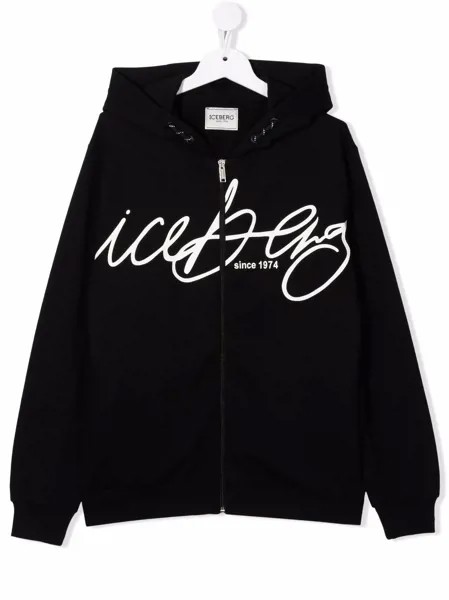 Iceberg Kids худи с логотипом