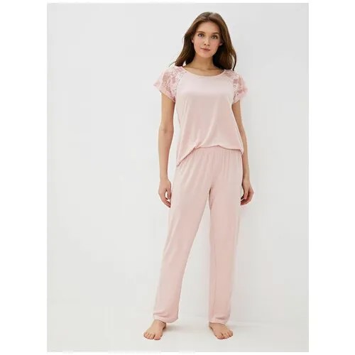 Пижама  Luisa Moretti, размер L, розовый