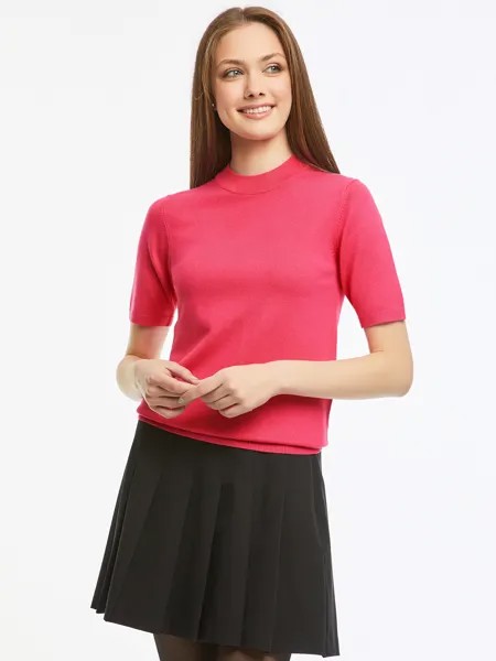 Джемпер женский oodji 73812658-1B розовый XS