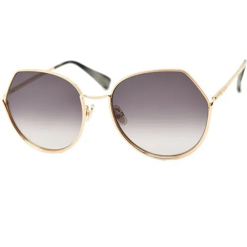 Солнцезащитные очки Max Mara MM0019-D, золотой, серый