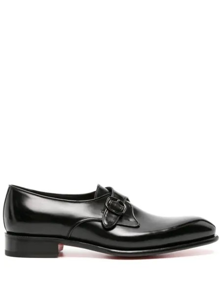 Santoni оксфорды Carter One, черный