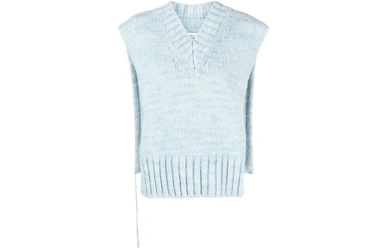 Жилет женский светло-голубой Maison Margiela
