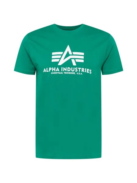 Футболка Alpha Industries, зеленый