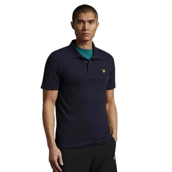 Поло Lyle & Scott Core, синий