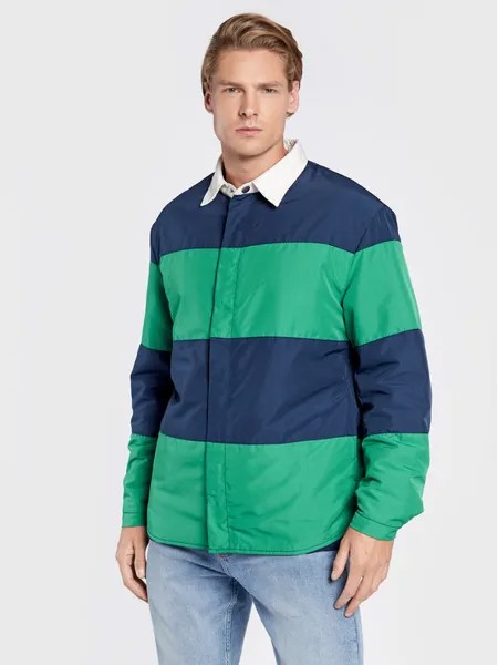 Переходная куртка стандартного кроя United Colors Of Benetton, синий