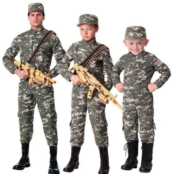 Новая камуфляжная Военная униформа для aldult, детский тренировочный костюм для мальчиков, Боевая куртка специального назначения, штаны, армейский комплект