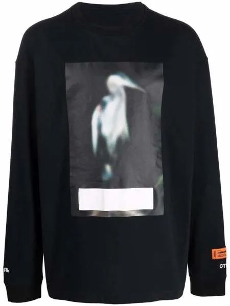 Heron Preston футболка с длинными рукавами